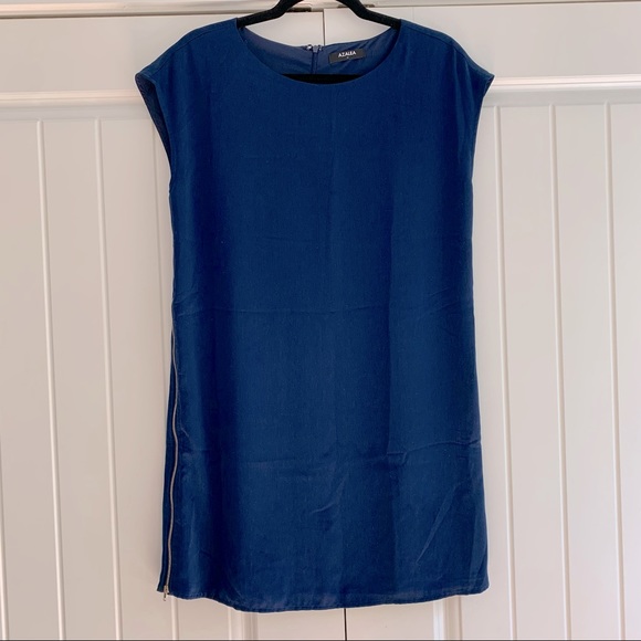 AZELEA Side Zip Tunic Dress - Picture 1 of 3